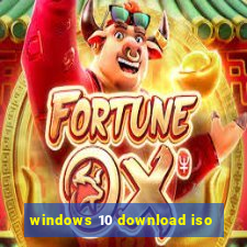 windows 10 download iso